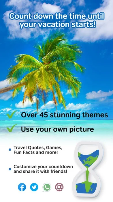 Vacation Countdown App screenshot 2