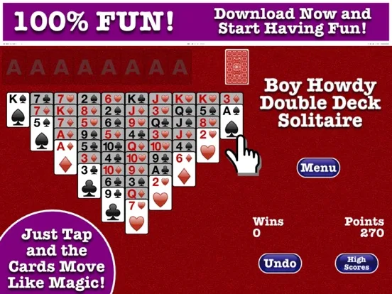 Double Deck Solitaire screenshot 3