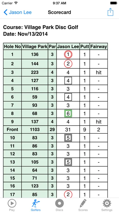 Disc Golf GPS Course Directory screenshot 4