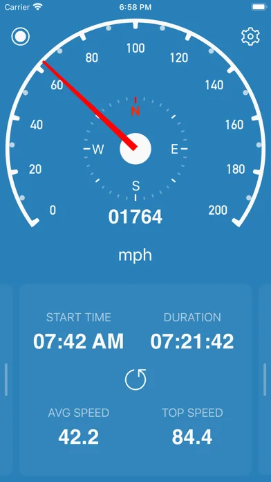 Speedometer Simple screenshot 2