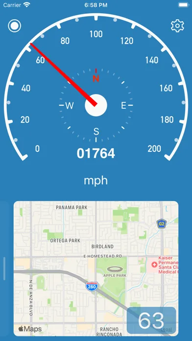 Speedometer Simple screenshot 4