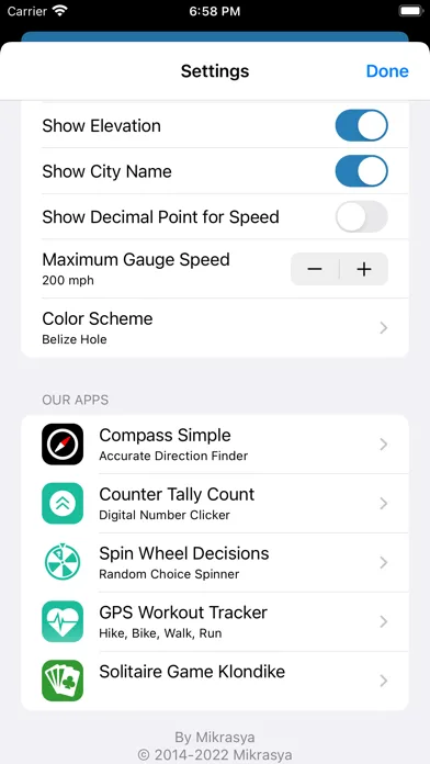 Speedometer Simple screenshot 5