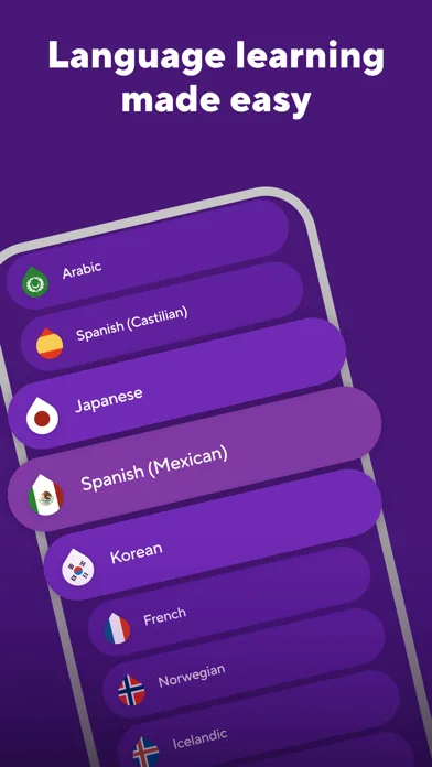 Drops: Language Learning Games screenshot 1