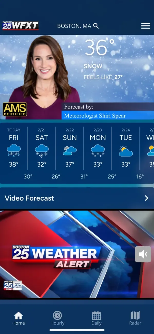 Boston 25 Weather screenshot 2