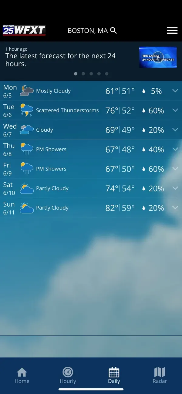 Boston 25 Weather screenshot 4