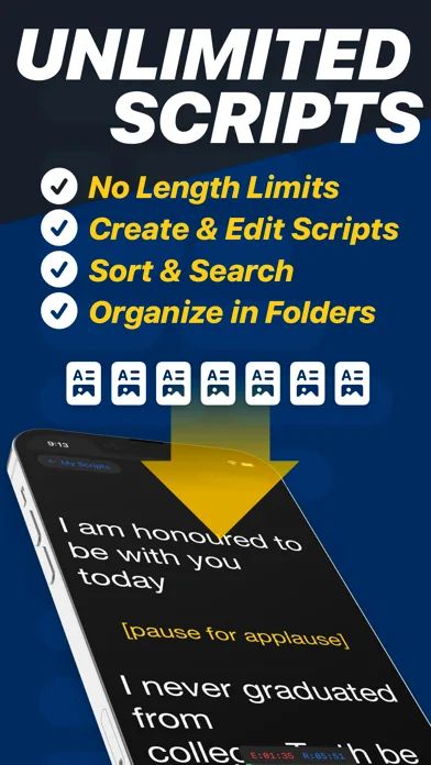 Teleprompter screenshot 4