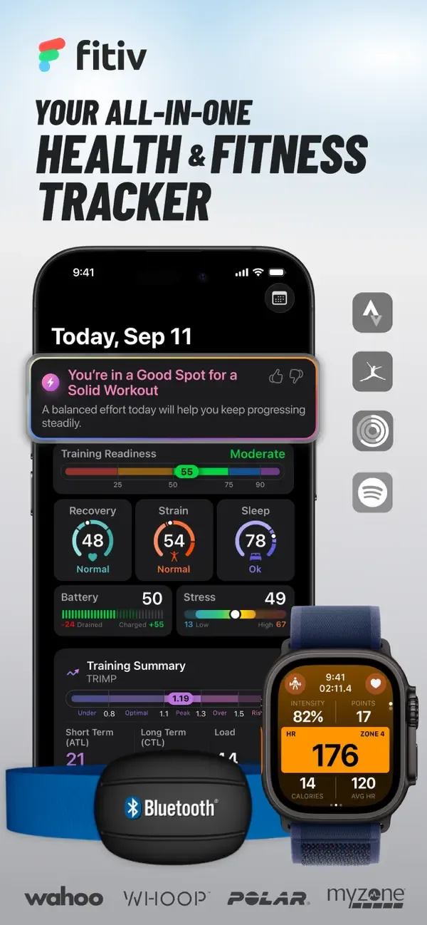 FITIV Workout & Health Tracker screenshot 1