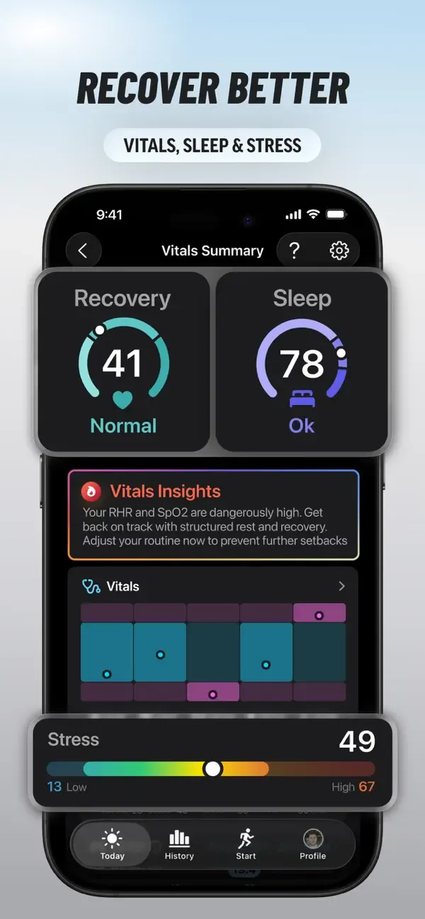 FITIV Workout & Health Tracker screenshot 4