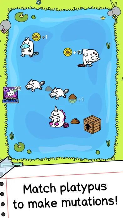 Platypus Evolution: Match Game screenshot 1