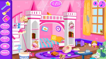 Princess room cleanup games screenshot 1
