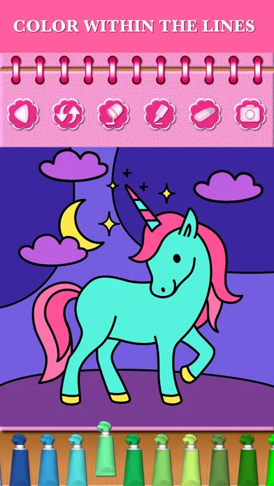 Pony Princess Coloring Book screenshot 3