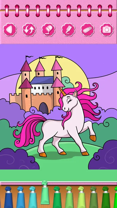 Pony Princess Coloring Book screenshot 5
