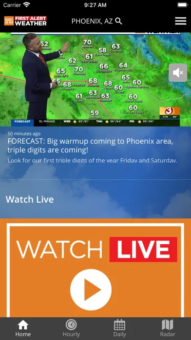 AZFamily's First Alert Weather screenshot 2