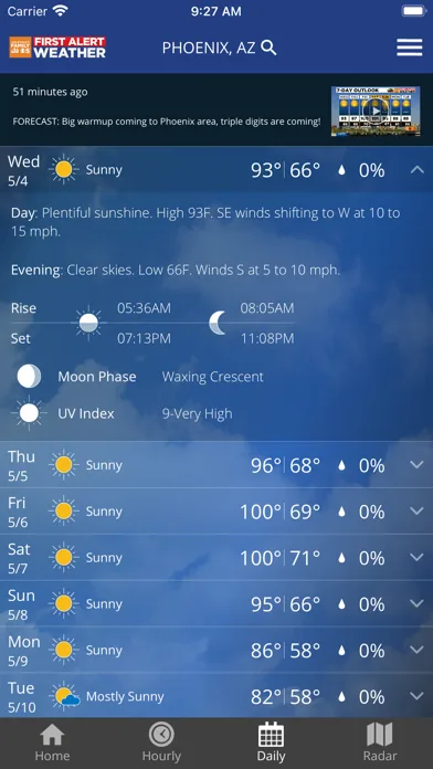 AZFamily's First Alert Weather screenshot 5