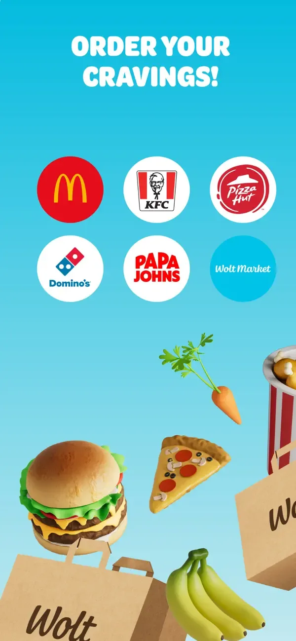 Wolt Delivery: Food and more screenshot 1