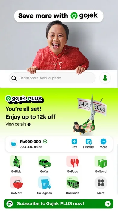 Gojek screenshot 1