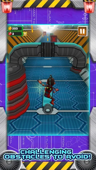 3D Skate Board Space Race - Awesome Alien Skater Racing Challenge FREE screenshot 1