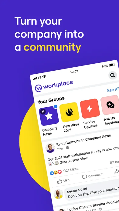 Workplace from Meta screenshot 1