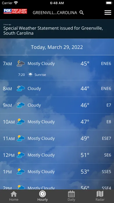 FOX Carolina First Alert Wx screenshot 3
