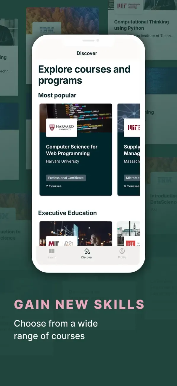 edX online learning screenshot 2