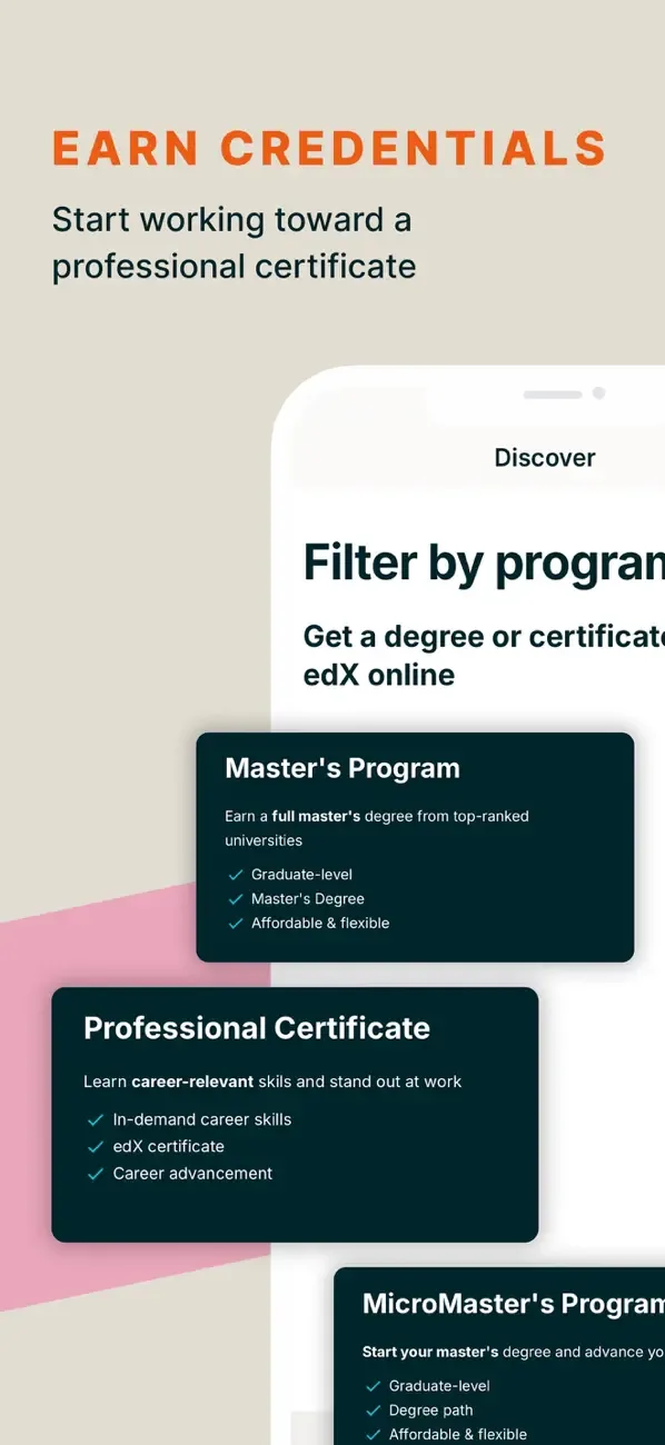 edX online learning screenshot 3