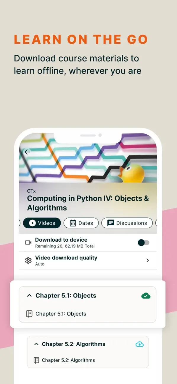 edX online learning screenshot 5