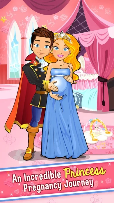Princess Baby Salon Doctor Kids Games Free screenshot 1