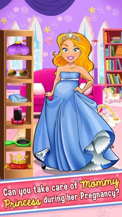 Princess Baby Salon Doctor Kids Games Free screenshot 3