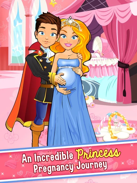 Princess Baby Salon Doctor Kids Games Free screenshot 5