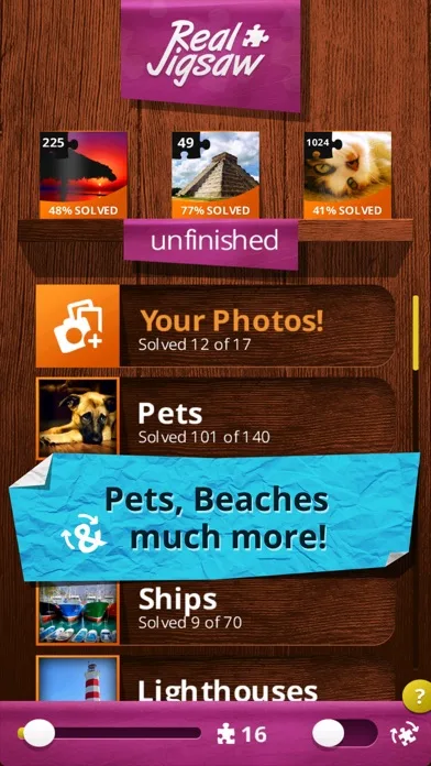 Jigsaw Puzzles Real Jigsaws screenshot 3