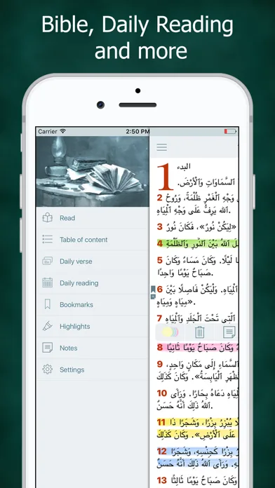 Arabic Audio Bible Scripture screenshot 2