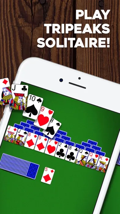 TriPeaks Solitaire: Card Game screenshot 1