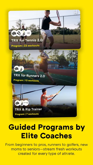 TRX: Strength & Home Workouts screenshot 3