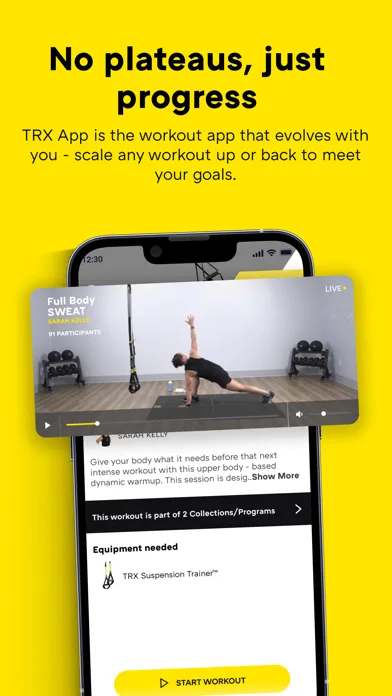 TRX: Strength & Home Workouts screenshot 5