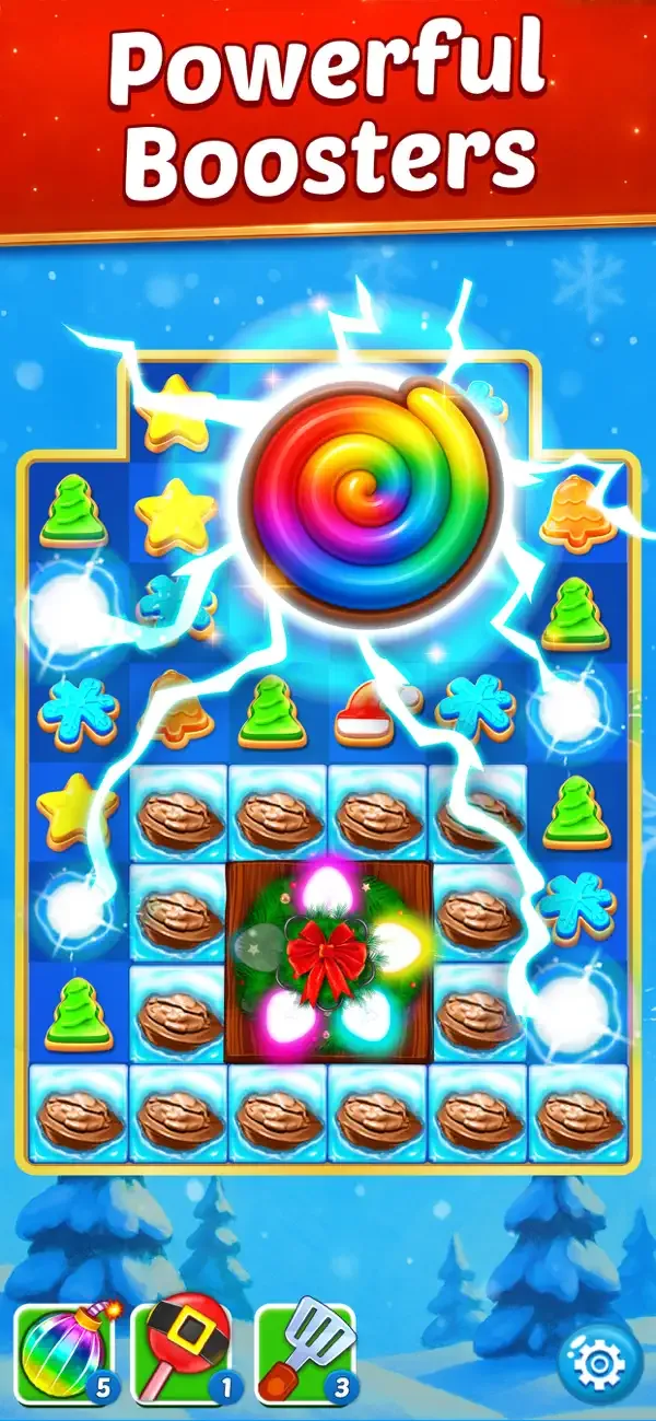 Christmas Cookie - Help Santa screenshot 2