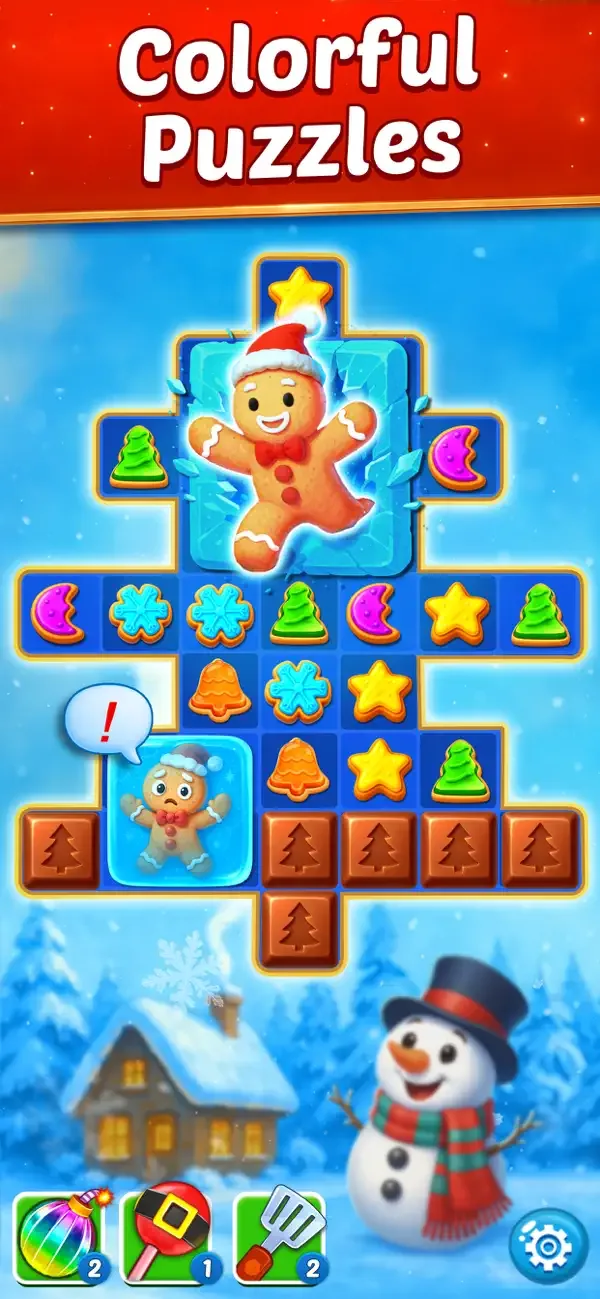 Christmas Cookie - Help Santa screenshot 3