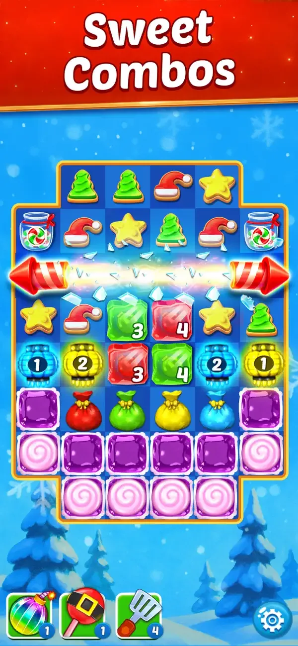 Christmas Cookie - Help Santa screenshot 4