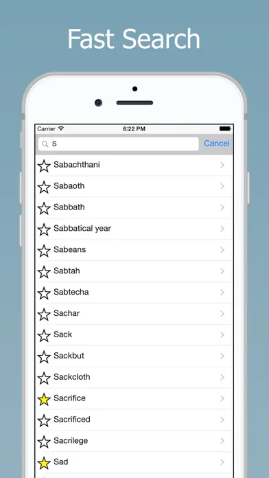 Bible Dictionary and Glossary screenshot 2