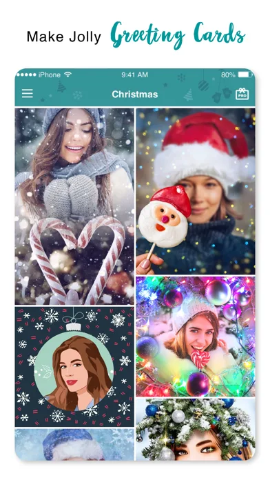 Christmas Photo Frames ゜ screenshot 2