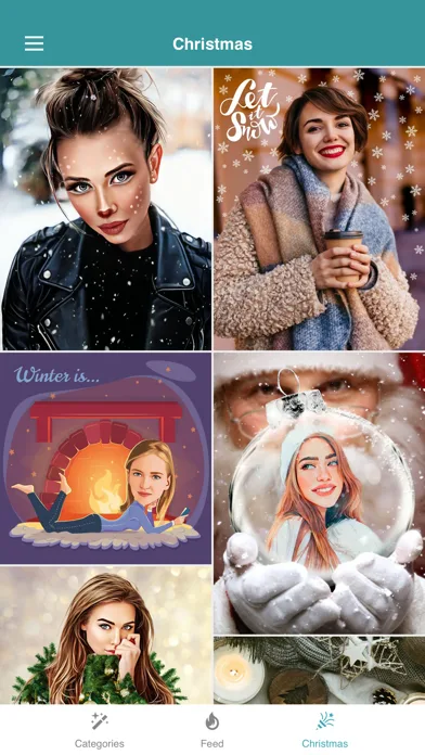 Christmas Photo Frames ゜ screenshot 4