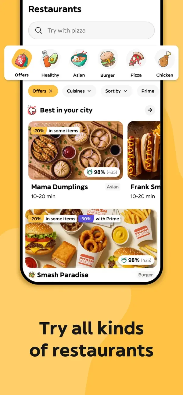 Glovo: Food Delivery, Takeaway screenshot 2