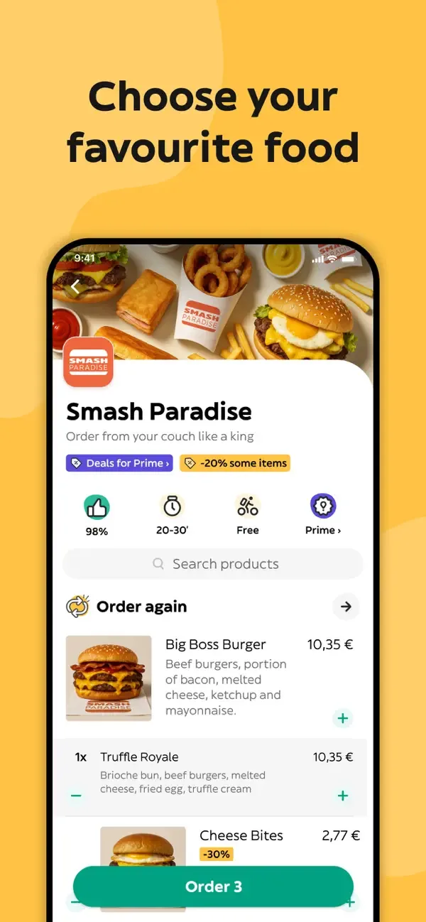 Glovo: Food Delivery, Takeaway screenshot 3