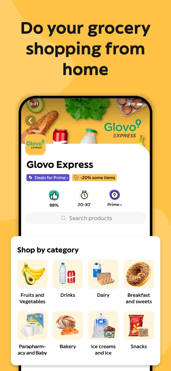 Glovo: Food Delivery, Takeaway screenshot 5