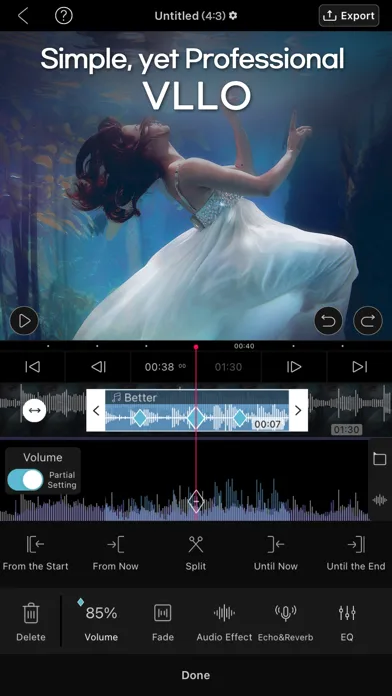 VLLO- Video Editor, Vlog Edits screenshot 1
