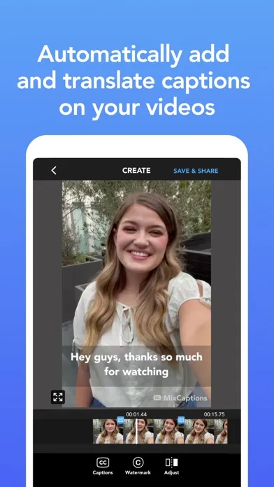 MixCaptions: Video Captions screenshot 1