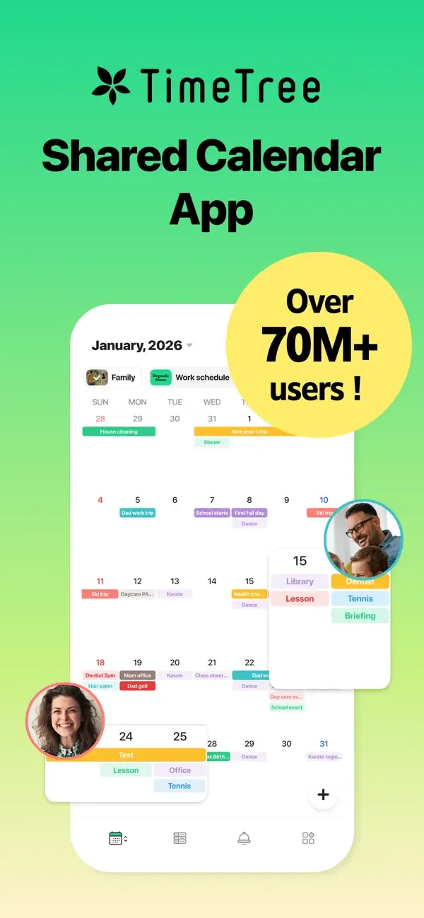 TimeTree: Shared Calendar screenshot 1