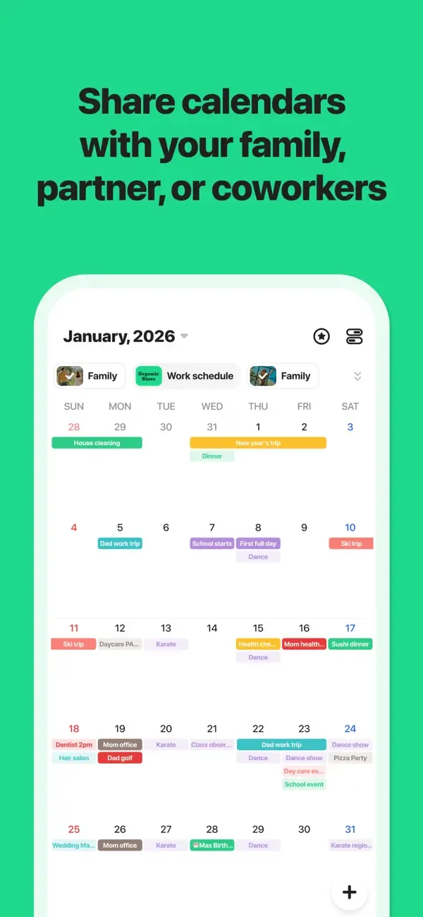 TimeTree: Shared Calendar screenshot 2