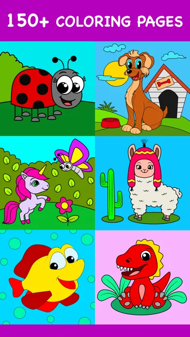 Animal Coloring Book Baby Pets screenshot 3