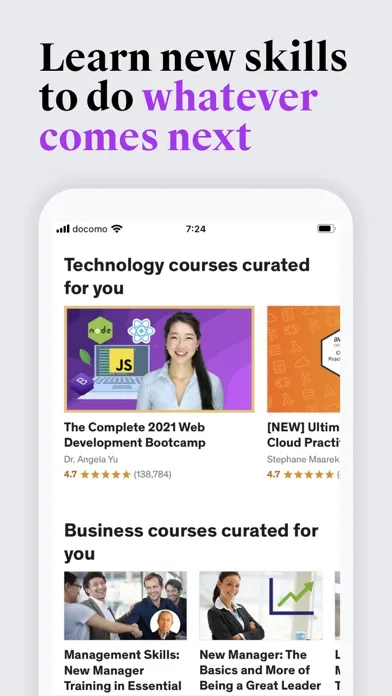 Udemy Business screenshot 1