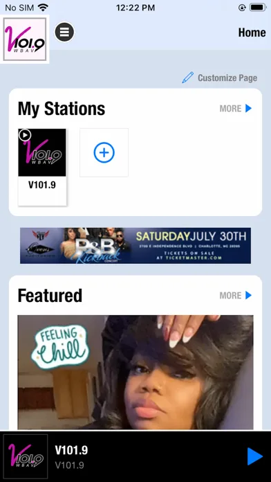 V 101.9 screenshot 2